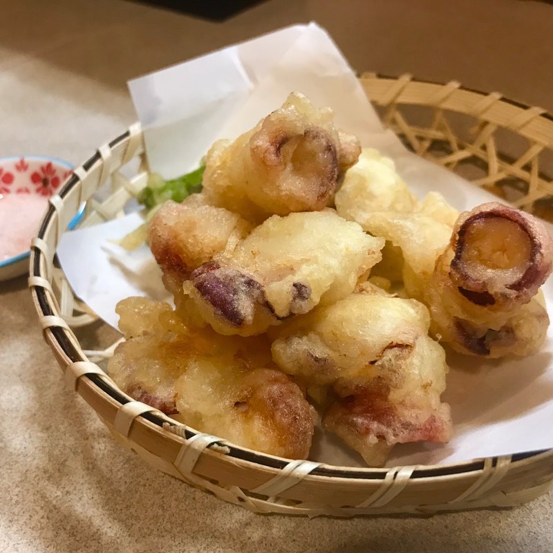 生たこ天ぷら(かっちゃん )