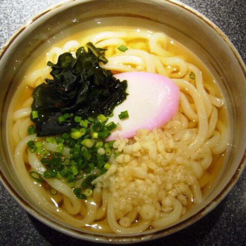かけうどん(小豆島ジャンボフェリー)