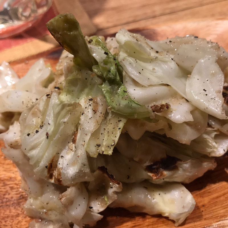 アンチョビキャベツ(テラス&ミコー屋台)