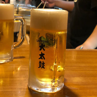 ビール サッポロ黒ラベル（中）(酒蔵 大太鼓)