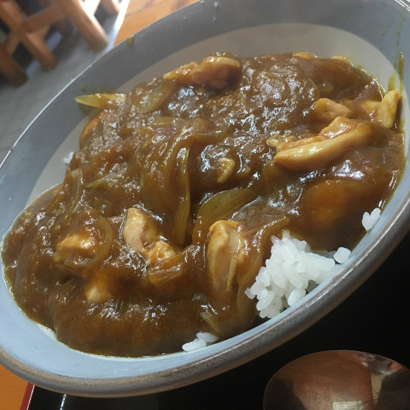 カレー丼(安田屋（そば店）)