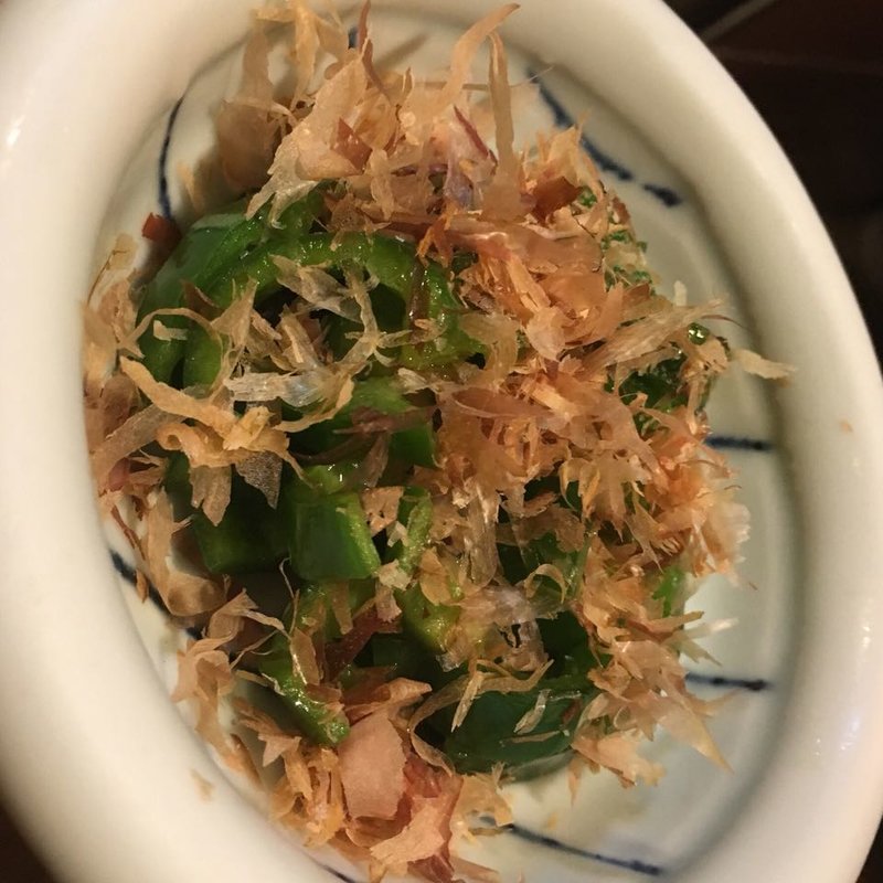 ピーマン炒め(酒蔵 大太鼓)