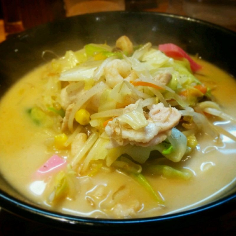 ちゃんぽん(元祖赤のれん 節ちゃんラーメン 天神本店 )