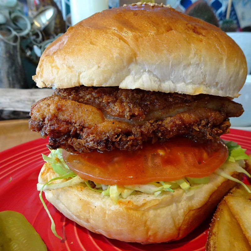 激辛ホットチリチキンバーガー(SEAGULL DINER)