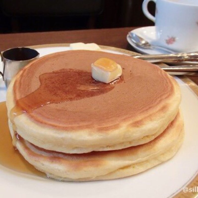ホットケーキ(丸福珈琲店 千日前本店 （マルフクコーヒーテン）)