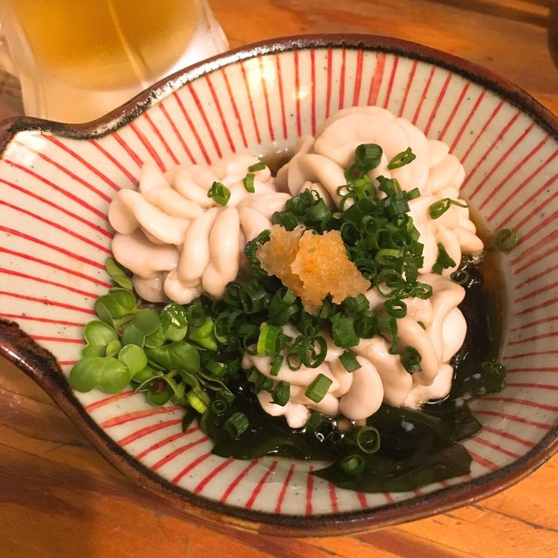 白子ポン酢(立ち飲み ますらお)