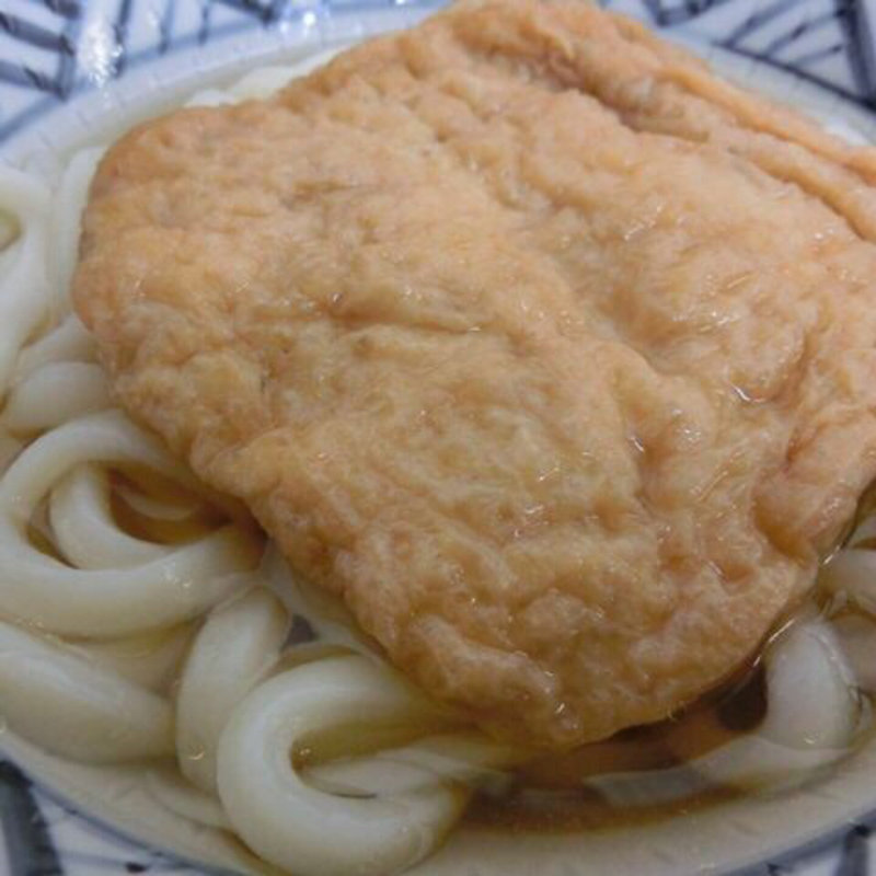 かけそのまま+お揚げ(さか枝 （さかえだ）)