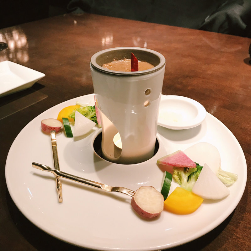 バーニャカウダ(リュクス　タジマヤ （LUXE　Ｔａｊｉｍａｙａ）)