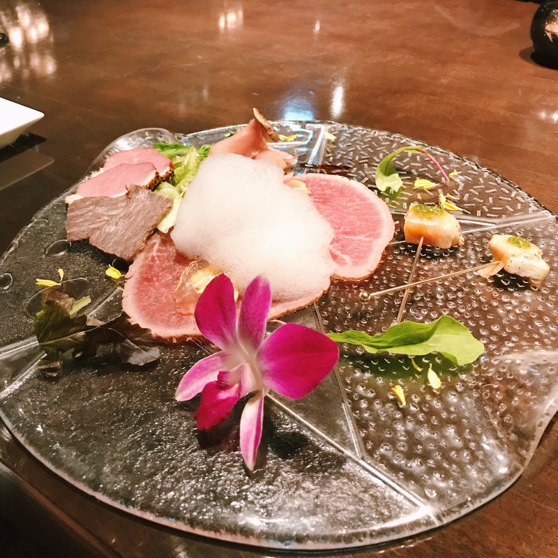 前菜五種盛り(リュクス　タジマヤ （LUXE　Ｔａｊｉｍａｙａ）)