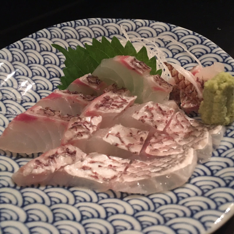 鯛の刺身(じぞう)