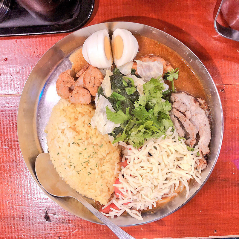 鷄豚MIXカリー(ダルシムカリー)