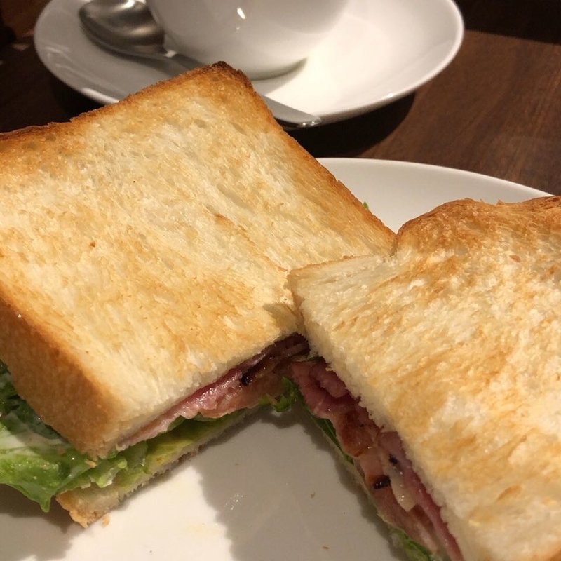 BLTサンドセット(上島珈琲店 青山店)