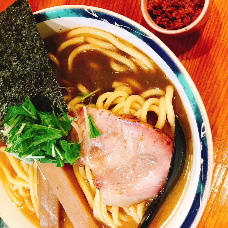 エビ辛らぁめん(らぁめん 葉月)