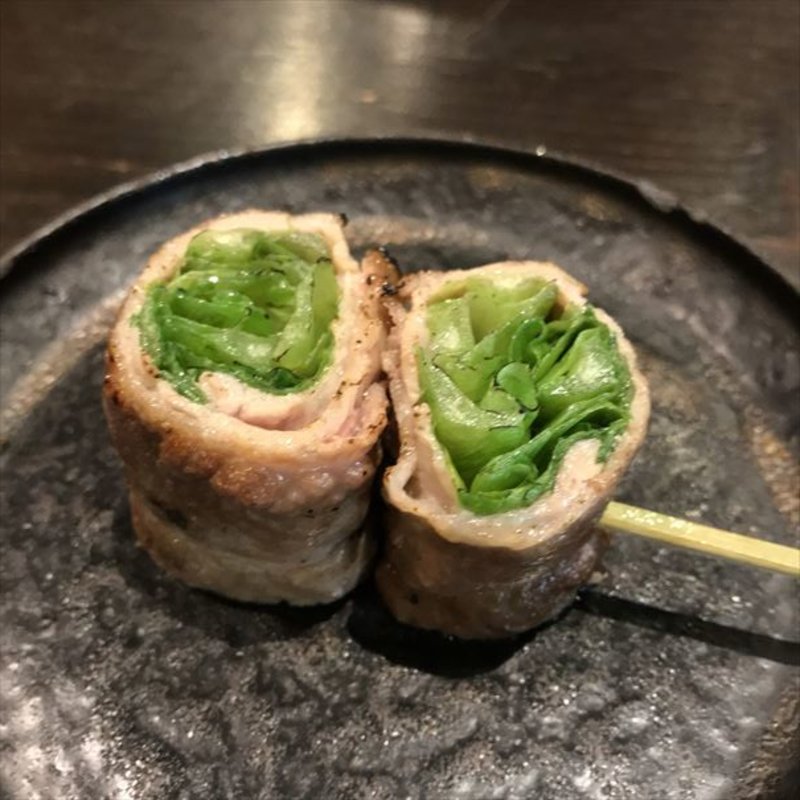 レタス巻き(野菜巻き串ともつ鍋 おくお 天満店)