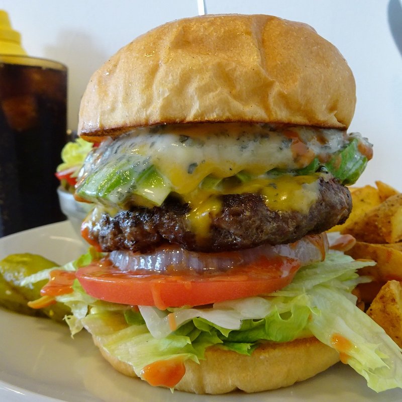 ブルーチーズアボカドバーガー(ELUA DINER-KOBE )