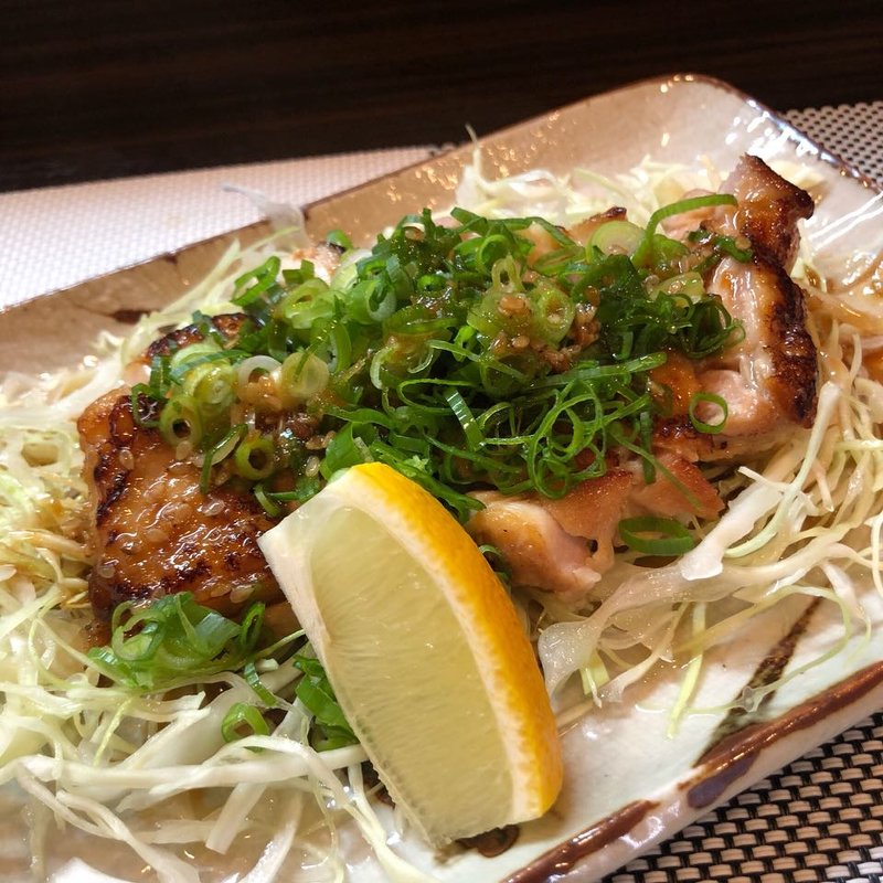 梅どりももスタミナ焼き(酔ってこ屋 恒幸)