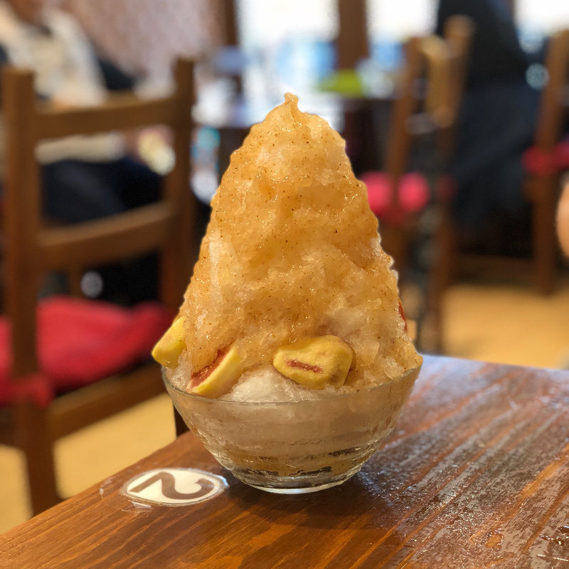 いちじくかき氷(山口果物 （ヤマグチクダモノ）)