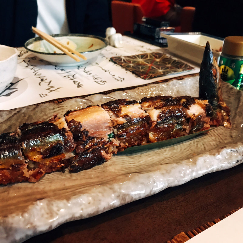 秋刀魚ロール(ま・めぞん 学芸大学店)