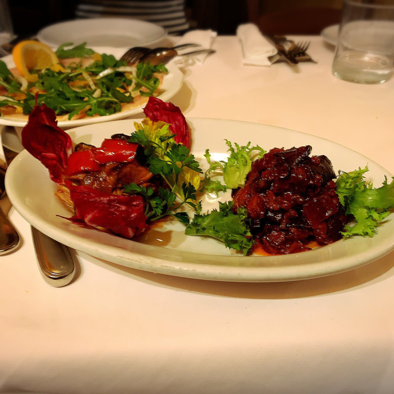 シチリア風2種類のカポナータ(トラットリア シチリアーナ・ドンチッチョ)