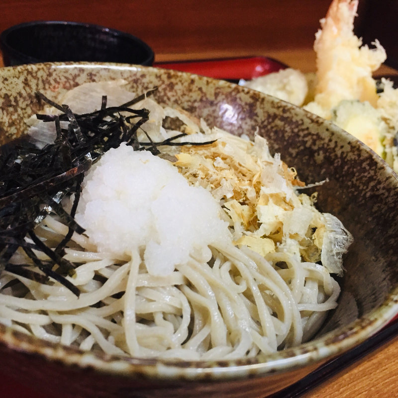 おろし天ざる(あき葉 （あきば）)