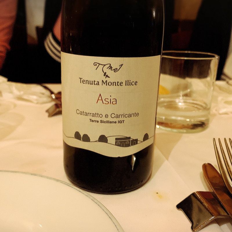Tenuta Monte Ilice(トラットリア シチリアーナ・ドンチッチョ)
