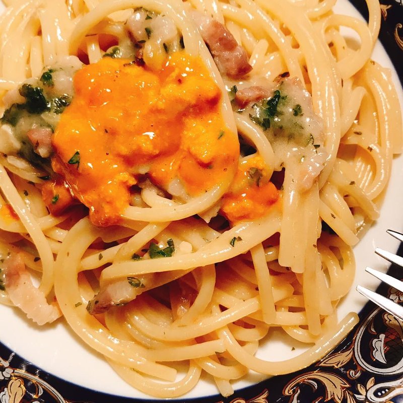 ウニのカーチョエベーペ(ベリッシモサロン)