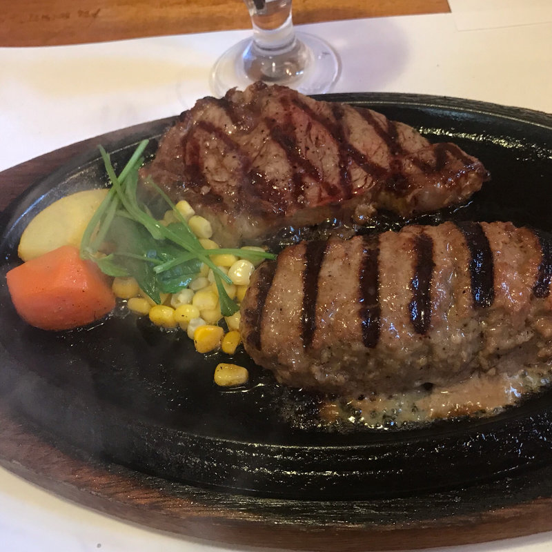 宮古牛ステーキ＆ハンバーグ(じゃんじゃん)