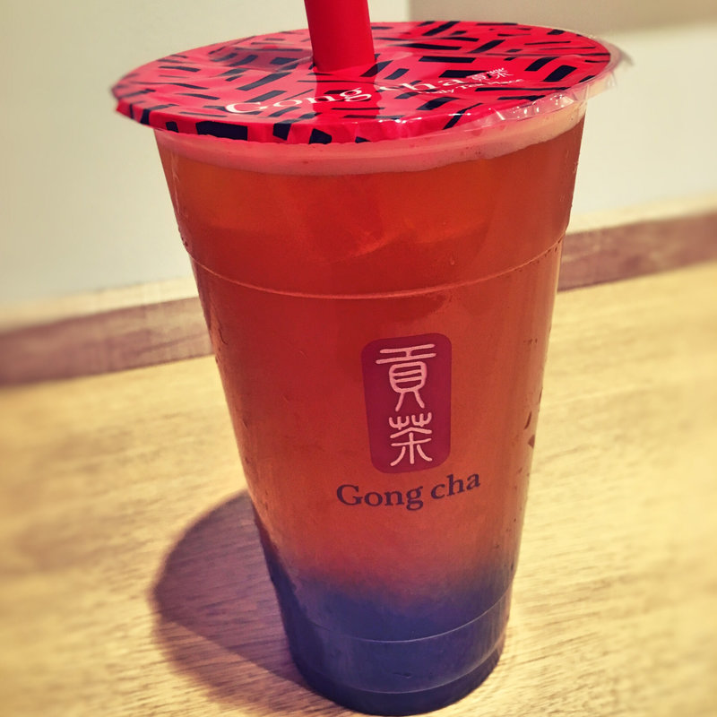 ピーチ阿里山ティーエード(L)(ゴンチャ 福岡パルコ店 (Gong cha