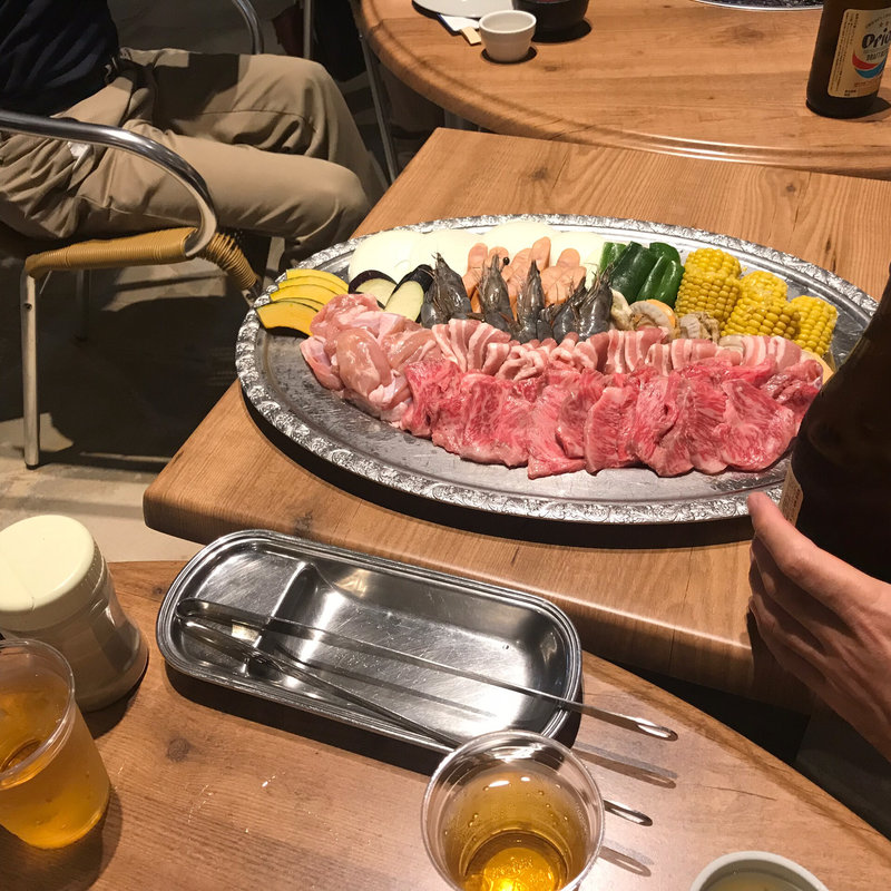 バーベキュー(琉球の風　南風屋台村 )