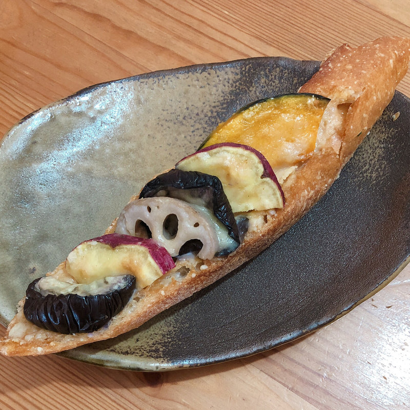 秋野菜のタルティーヌ(ルビアン＜ルミレーヌ＞ 神戸阪急店)