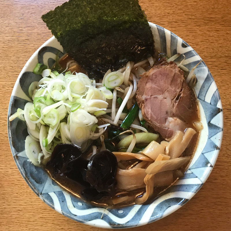 正油ラーメン 麺抜き(ラーメン＆カフェ 風沙)