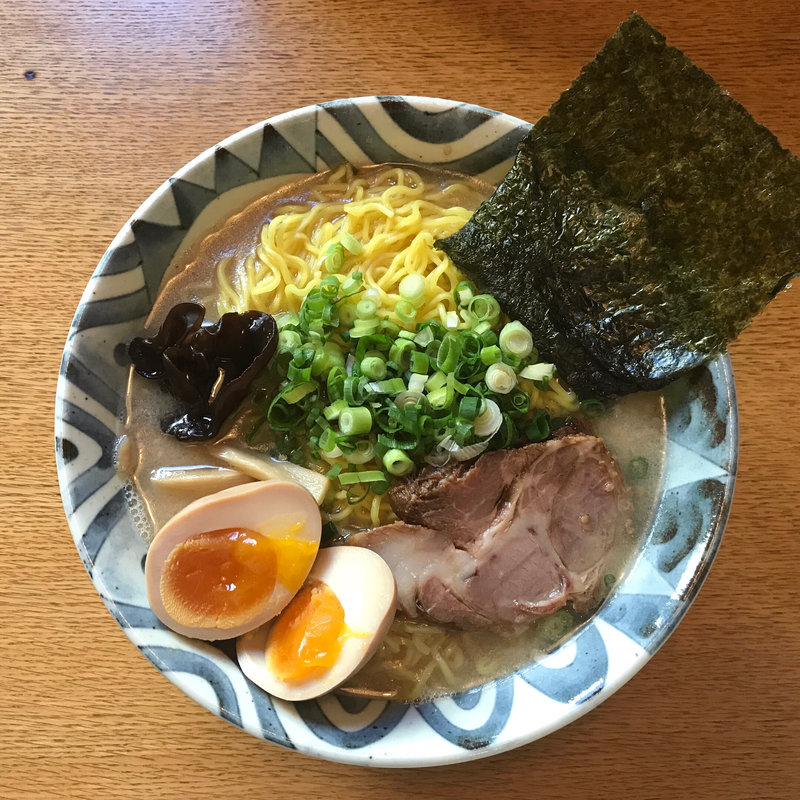岩塩ラーメン 大盛り(ラーメン＆カフェ 風沙)