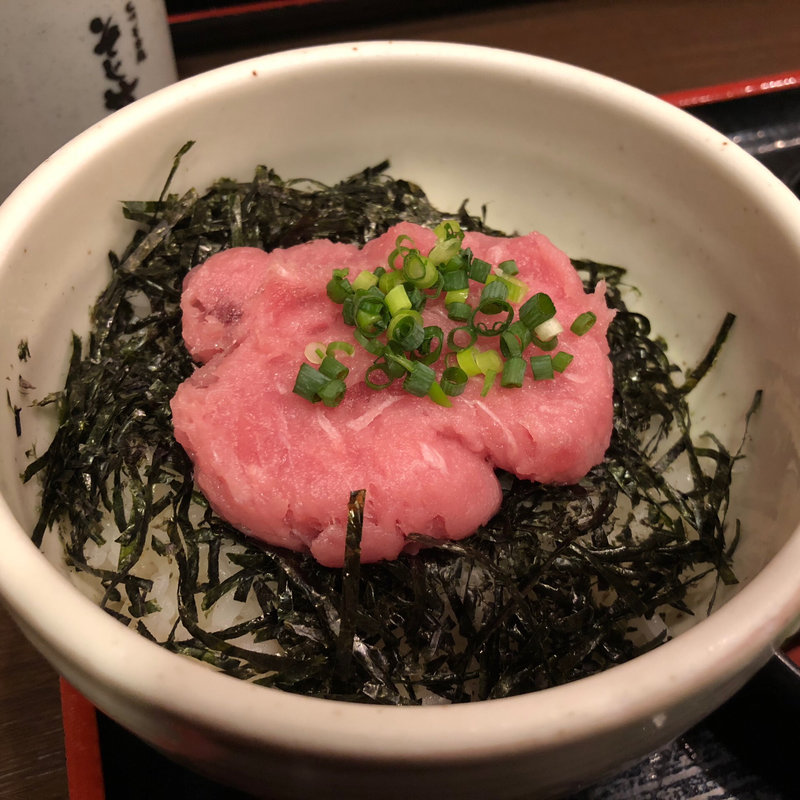 ネギトロ丼(信州そば処 そじ坊 山王パークタワービル店)