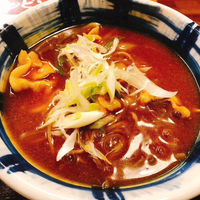 カレー南蛮そば(信州そば処 そじ坊 古川橋幸福ビル店)