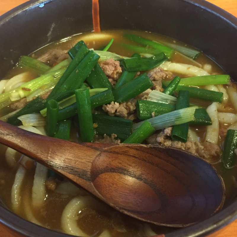 和牛スープカレーうどん(手打うどん 龍 )