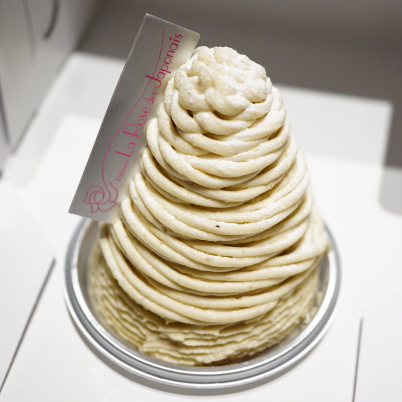 和栗のモンブラン(ラ・ローズ・ジャポネ （La Rose des Japonais）)