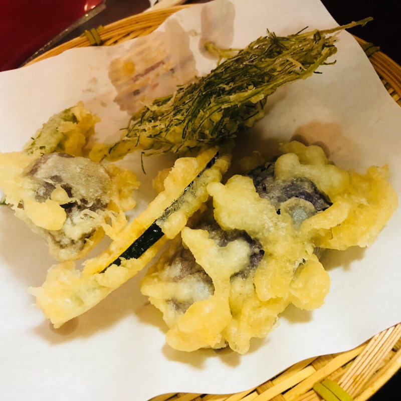 季節の野菜天ざるうどん・そば(まげし とちぎや )