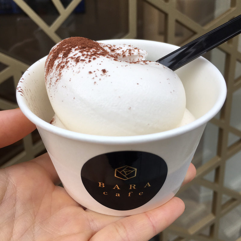 茨城産“笠間”マロンソフト(IBARAKI　sense イバラキセンス　BARA cafe)