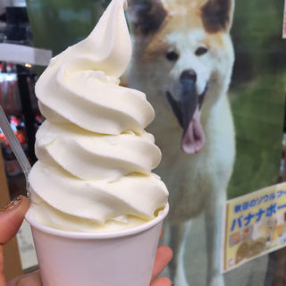 牛乳屋さんのソフトクリーム(秋田ふるさと館 )