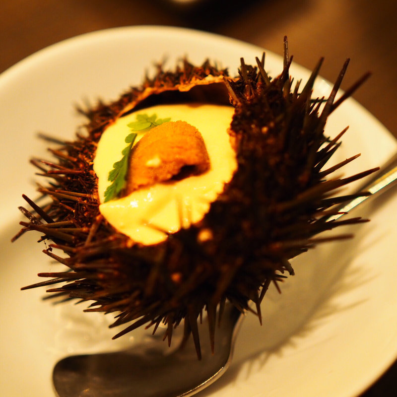 KINTAN 生雲丹のフラン(原宿焼肉 KINTAN)