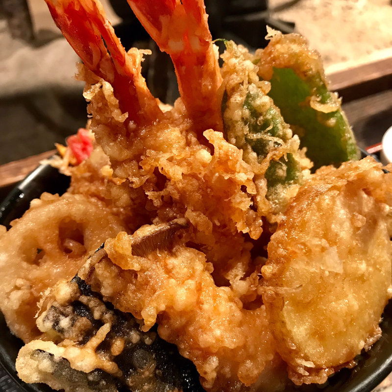 天丼 並(食事処 高半)