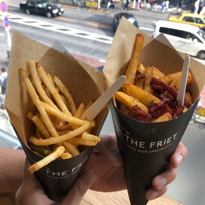 クリスピー/ジューシーベーコンフリット(アンド ザ フリット - 原宿)