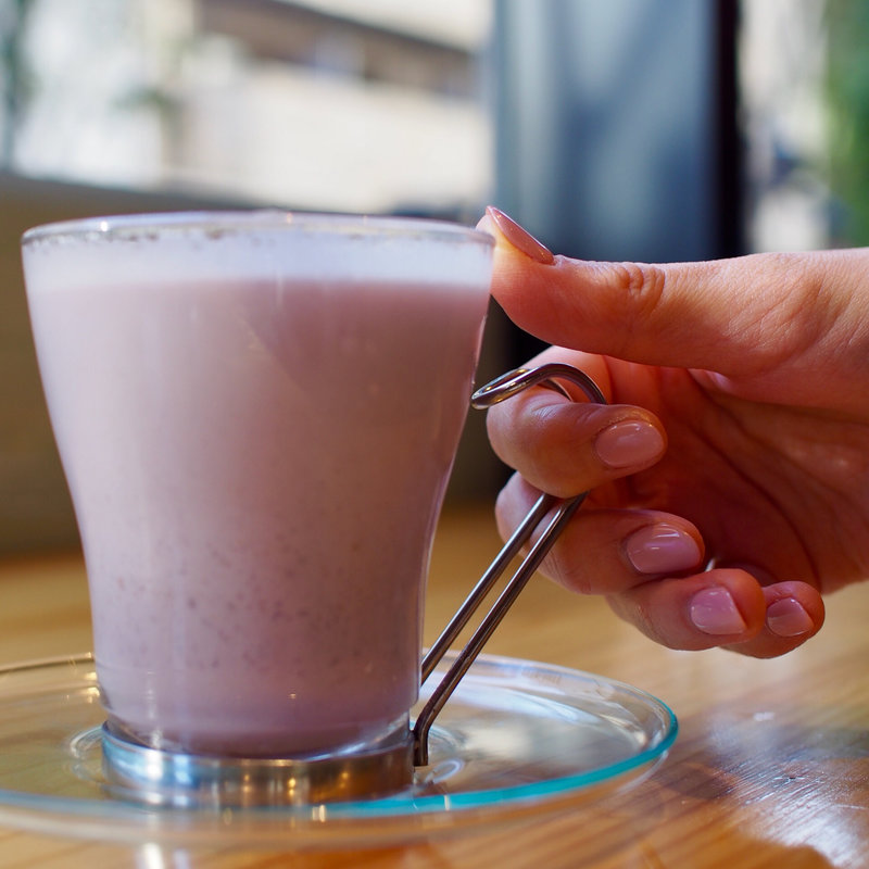 お芋ラテ(高級芋菓子しみず)