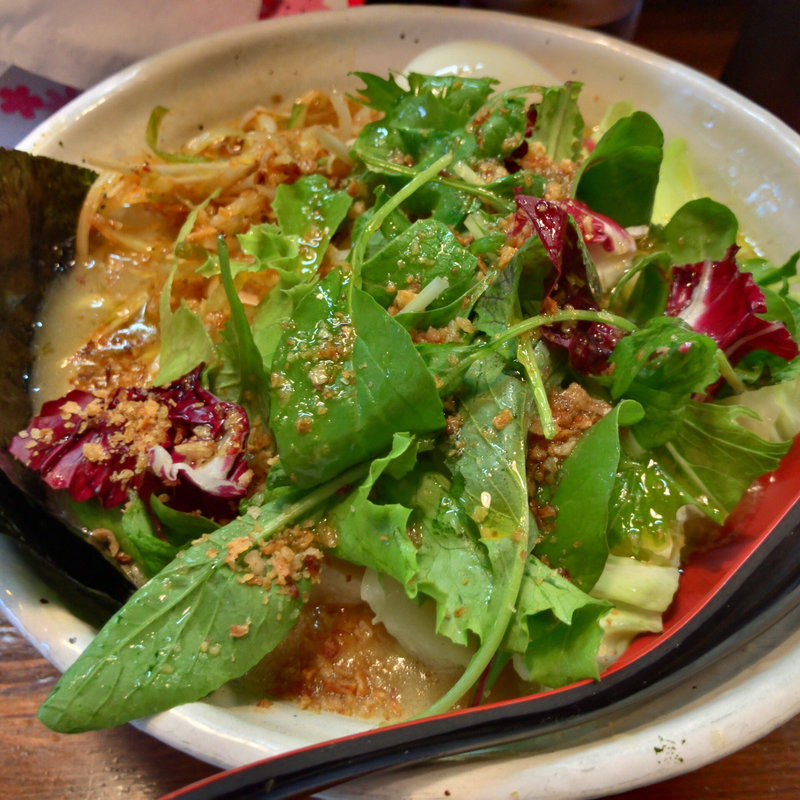 塩らーめん トリュフオイル掛け＋具だくさんトッピング(無銘)