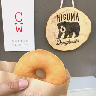 ドーナツ プレーン(HIGUMA Doughnuts × Coffee Wrights )