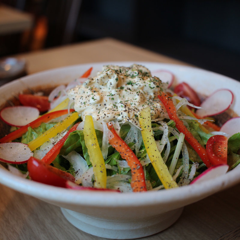 13種類の光國サラダ(鳥光國 さいたま新都心)