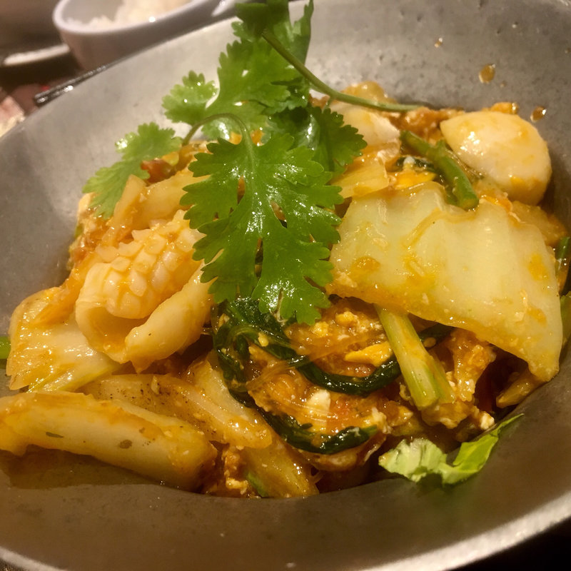 タイスキ(タイ風スキヤキ)セット(スマイルタイランド 浅草橋店)