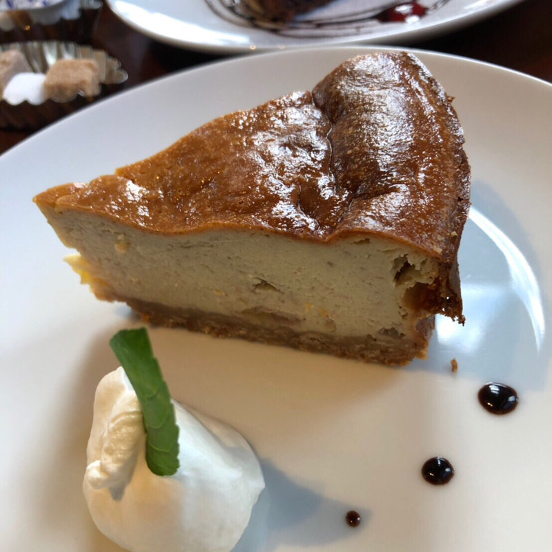 バナナのチーズケーキ(CAFE LABORATORY)
