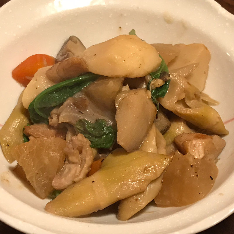 四方竹入り筑前煮(和彩酒処 伊織)