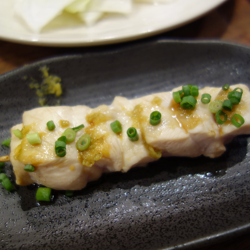 ササミ柚子胡椒風味(焼鳥 成吉 藤崎店)